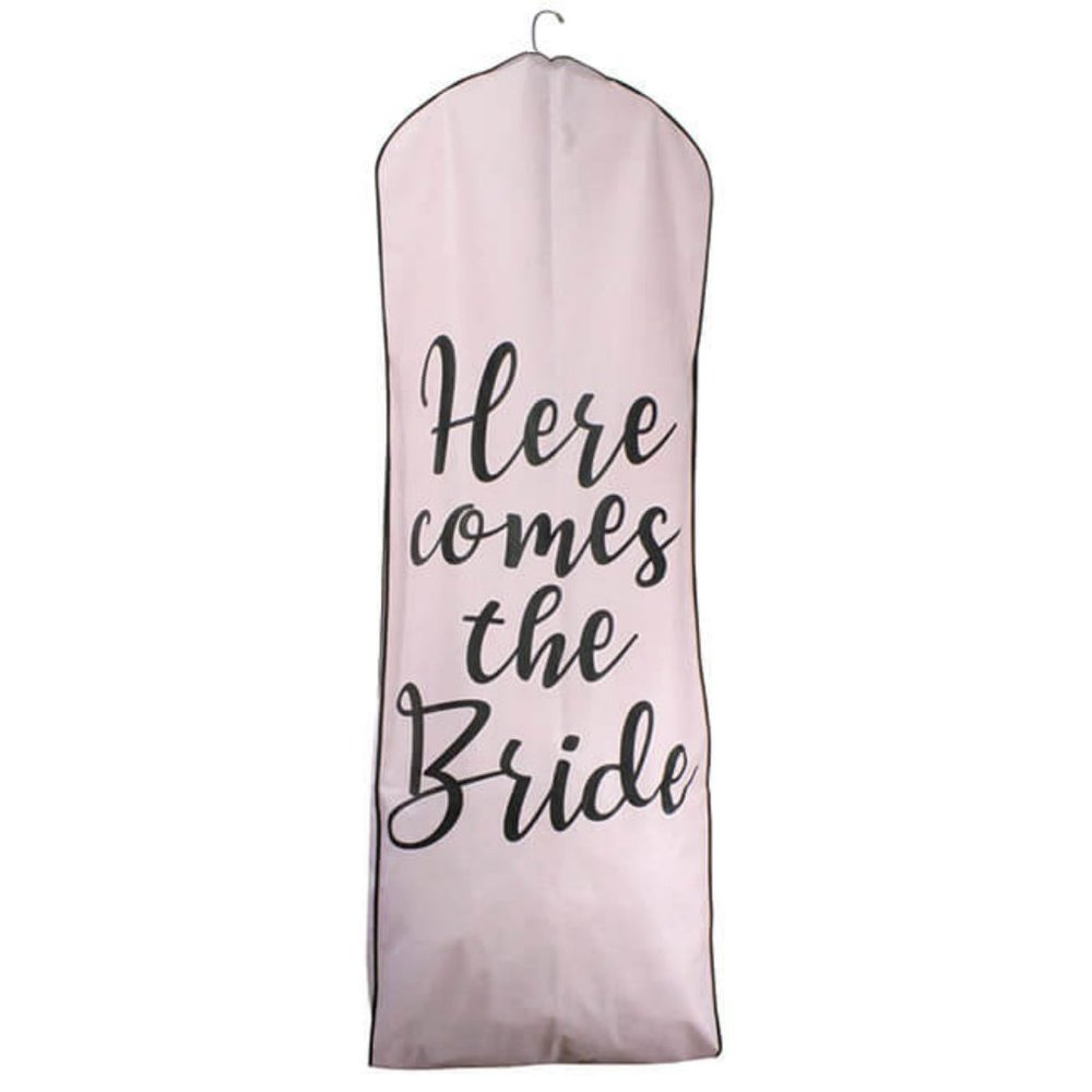 "Here Comes The Bride" Garment Bag for Wedding Gown